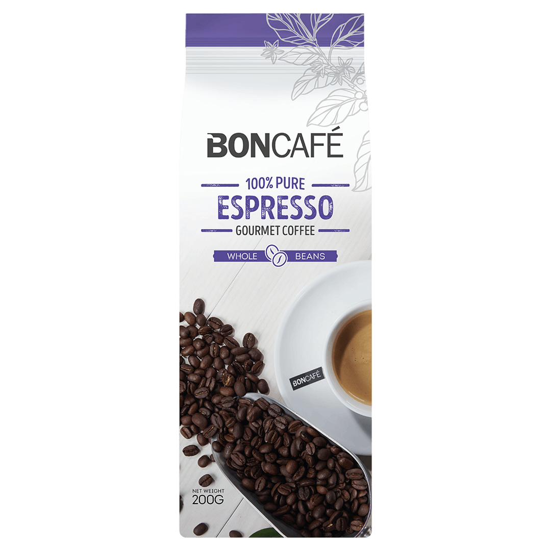 BONCAFE Gourmet Espresso Blend Coffee Beans